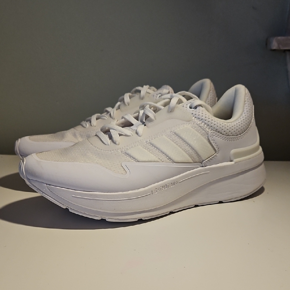 Adidas Light Motion Women's Classic White Sneakers